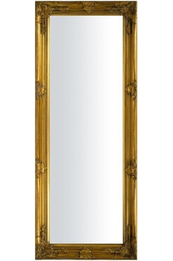Palazzo Gold M, lustro w złotej ramie, wym.137.5x58.5cm