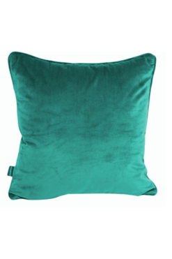 poszewka dekoracyjna Welwetowa Jasny Turkus, wym.45x45cm