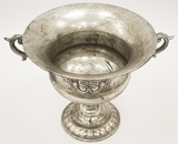 metalowa osłonka puchar , Królowa, wym.26.5x37x29cm