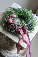 Bird Spring, wiosenny wianek z wrzosami