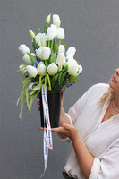 White Heart, wiosenny komplet dekoracji nagrobnych