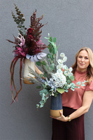 Senalia Blumelia, dekoracyjny bukiet w wazonie