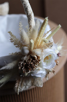 Boho Trena, dekorowany koszyczek wielkanocny