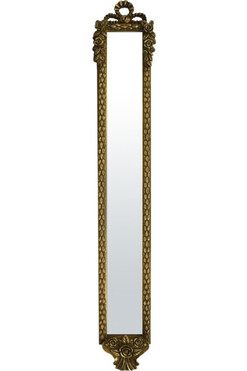 Palais B, lustro w złotej ramie, wym.131x21cm