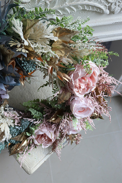 Flores Decora, zimowy wianek kwiatowy