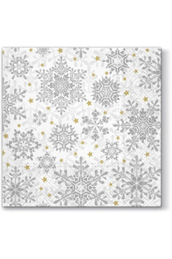 Let It Snow, świąteczne serwetki papierowe, 20szt