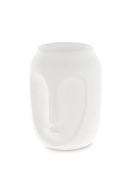 Chile B, kominek zapachowy, biały, wym.13.5x10cm 