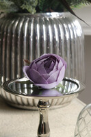 patera na nodze z kloszem, Lux Villa Silver Glamour