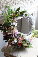 asymetryczny wiosenny wianek, Ptaszek na Gałęzi