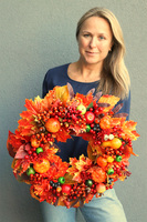 Autumn Premium 2, dekoracyjny wianek na drzwi