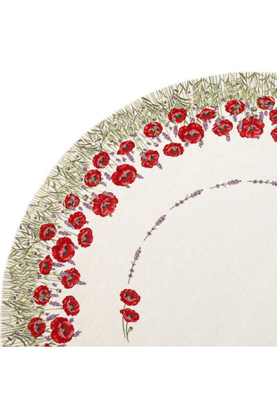 Maki i Lawenda, obrus gobelinowy