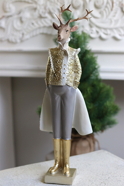 Reindeer Royalty figurka świąteczna renifer