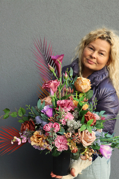 Nedua Premium, bukiet nagrobny we wkładzie