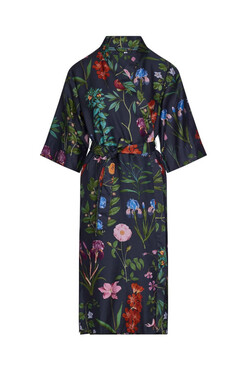 Marigold Essenza, kimono satynowe szlafrok, szary, rozmiary do wyboru