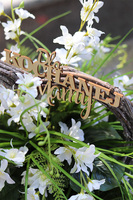 Serce Pattaya, kompozycja nagrobna z dedykacją