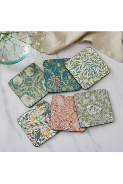 Morris & Co, podkładki korkowe, małe