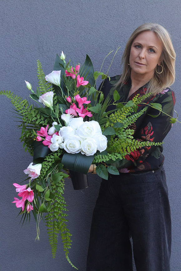 Kalipso Lemana, bukiet nagrobny we wkładzie