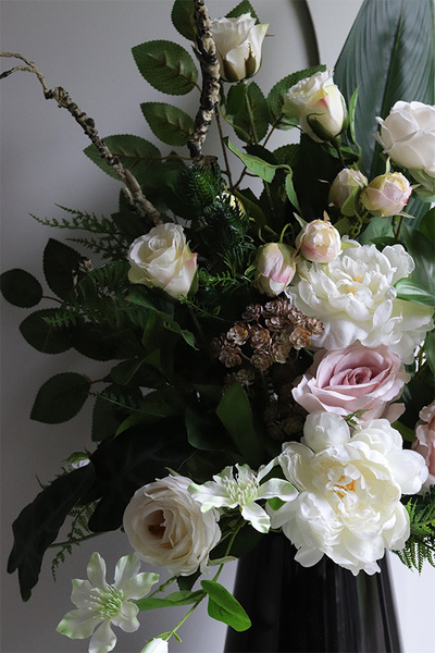 Kremanaria, bukiet nagrobny we wkładzie do wazonu