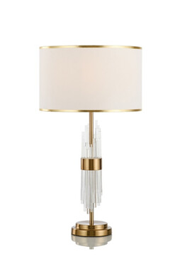 Liverna, elegancka lampa stołowa, wys.75cm