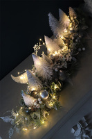 Dużo Śniegu LED, świąteczny zimowy stroik