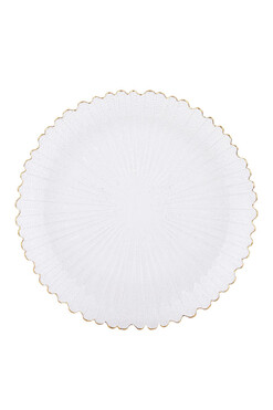 Melania Rim, szklany podtalerz podkładka, A, śr.33cm