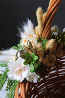 Terefia Netra, dwustronnie dekorowany koszyczek wielkanocny