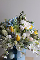 Blue Easter, flowerbox wielkanocny