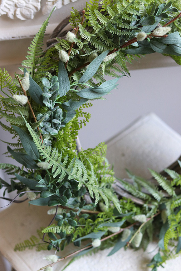 Zielona Wiosna, wianek z baziami