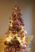 Pink Decoration ChristmasTree, świąteczna choinka LED