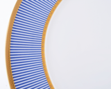  komplet obiadowy dla 6 osób, 30elementów, Delia Gold&Blue