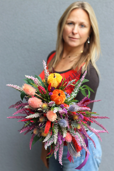 Wrzosy Jesienią, jesienny bukiet do wazonu