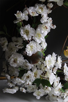 Ptaszek na Jabłoni 2, wiosenny wianek dekoracyjny