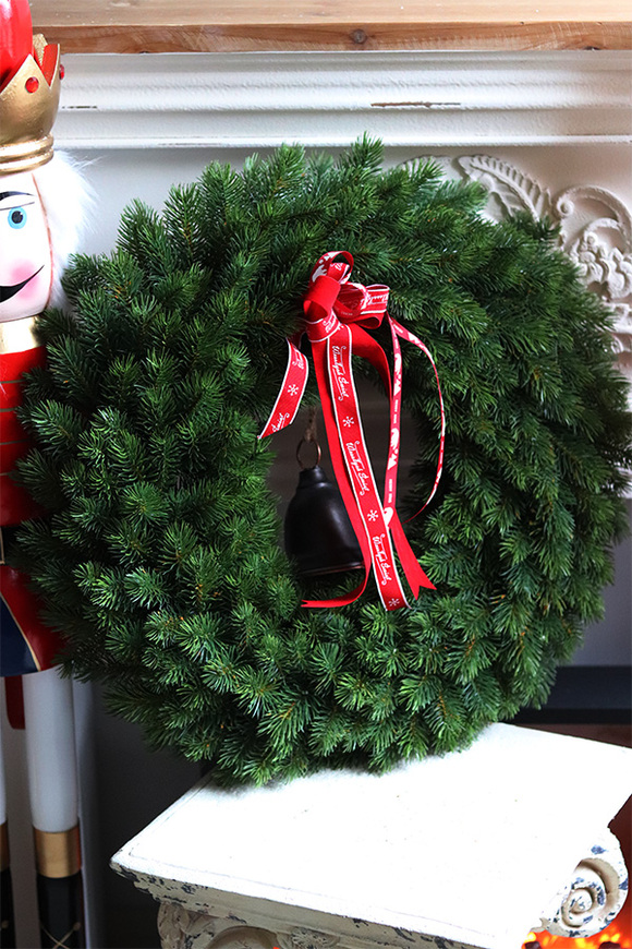 Xmas Premium, realistyczny wianek iglasty