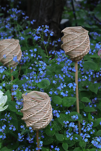 Sunday A, słomiana dekoracja