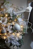 Mroźna Kraina 2, zimowy flowerbox świąteczny LED