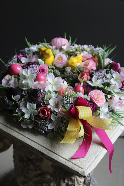 Terina Spring, wielkanocny wianek dekoracyjny