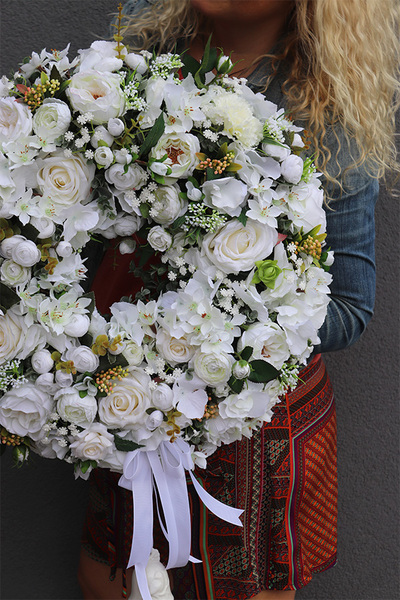 Komunijny New, wianek dekoracyjny