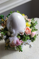 Pastellove Jajo, wielkanocny stroik w naczyniu