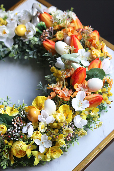 Trenata, stroik wielkanocny wianek