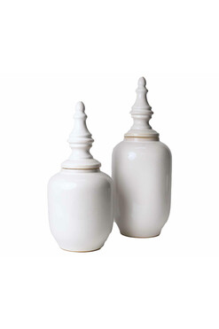 Roma, amfora pojemnik z pokrywką B, wym.38.5x18cm