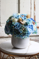 kompozycja marynistyczna z muszlami, Moko Oceania White, wym.29x22cm 