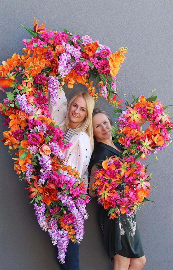 Lawa Glorioza, egzotyczna girlanda dekoracyjna, dł.200cm