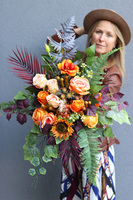 Angelo Jesienny 2, bukiet nagrobny we wkładzie