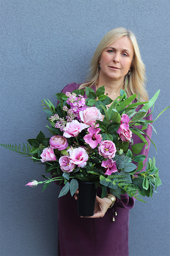 Artemida, bukiet nagrobny