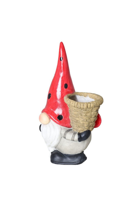 Garden Gnome, krasnal ogrodowy z doniczką