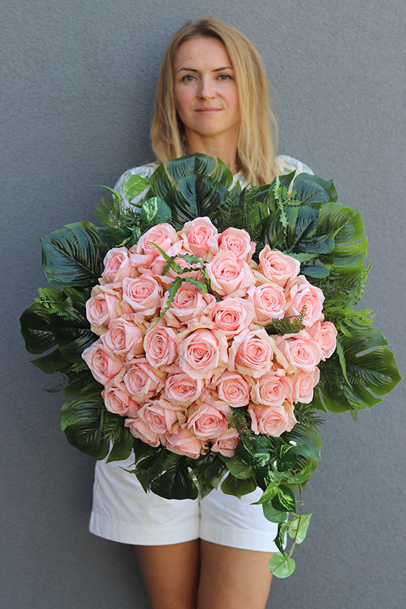 Culli Rose, zestaw dekoracji nagrobnych