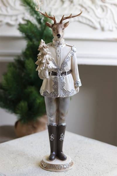 Reindeer Royalty, figurka świąteczna renifer