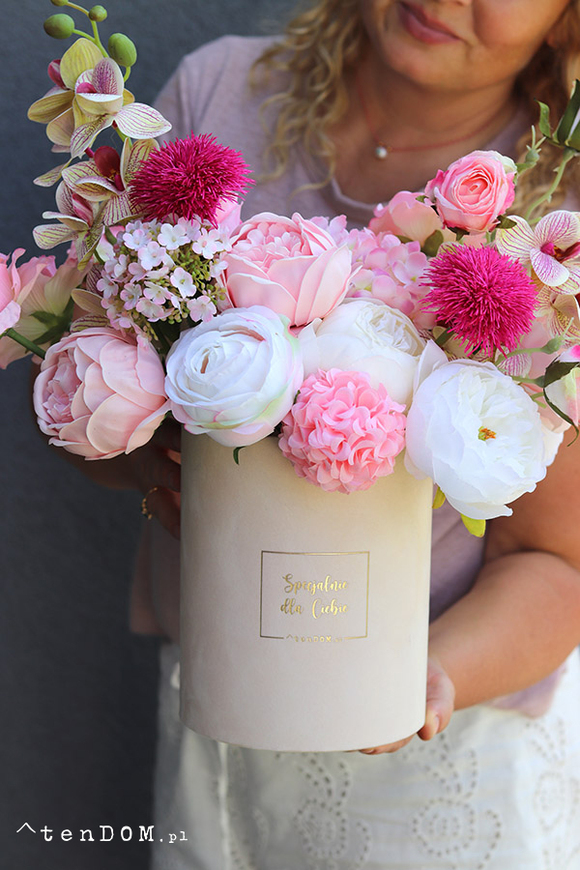 Opera Peony, flowerbox kwiatowy