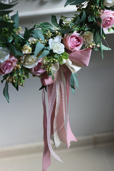 wianek na drzwi na obręczy, Subtelle Jefreta