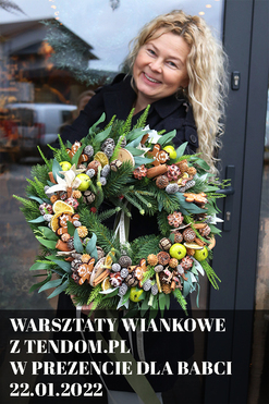 Warsztaty Wiankowe z tenDOM.pl dla Twojej Babci 22.01.2022